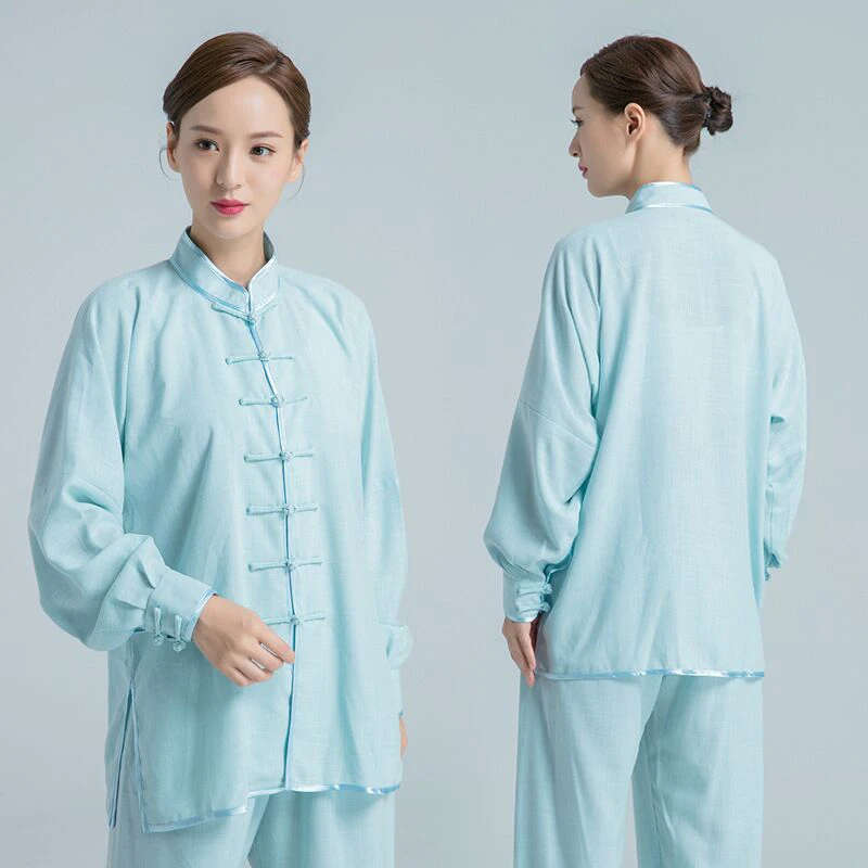 women Kung Fu Uniform man Wushu Kungfu Suits Tai Chi Clothes Uniform Unisex