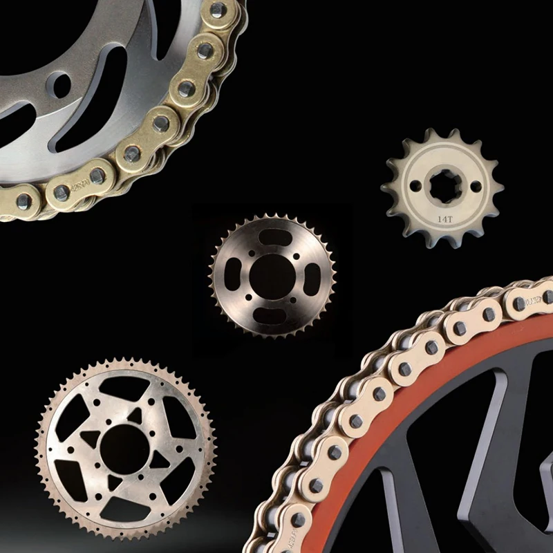 428HPO Sprocket Driving Roller Motorcycle Chain Tray