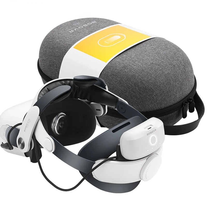 Новый тренд, блок батарей M2 Pro, пауэрбанк с ремешком для Oculus Quest 2 с сотовой головой, подушкой C2, чехол для переноски, аксессуары виртуальной реальности