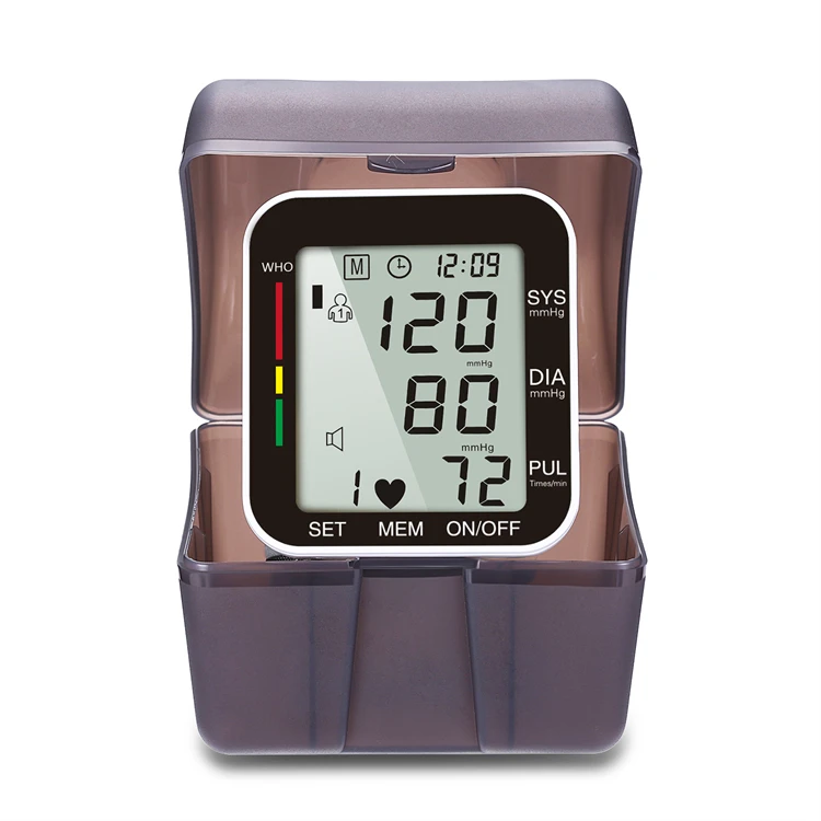 Household Arm And Wrist Automatic Talking Bp Medical Devices Equipment Digital High Blood Pressure Monitor With Voice