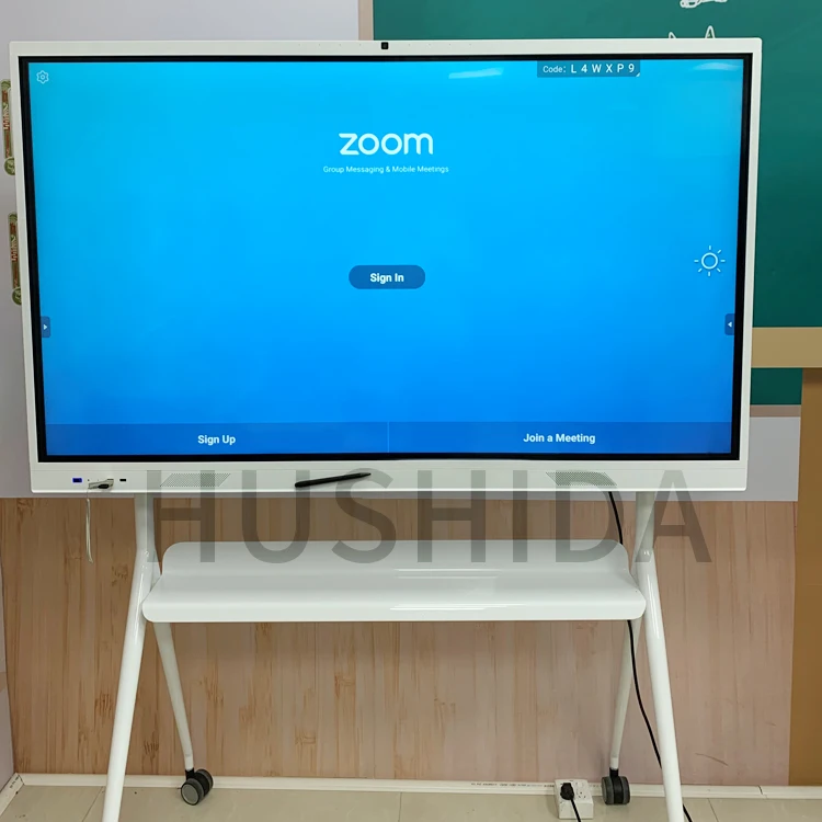 HUSHIDA portable whiteboard wall mount wireless touch screen digital whiteboard
