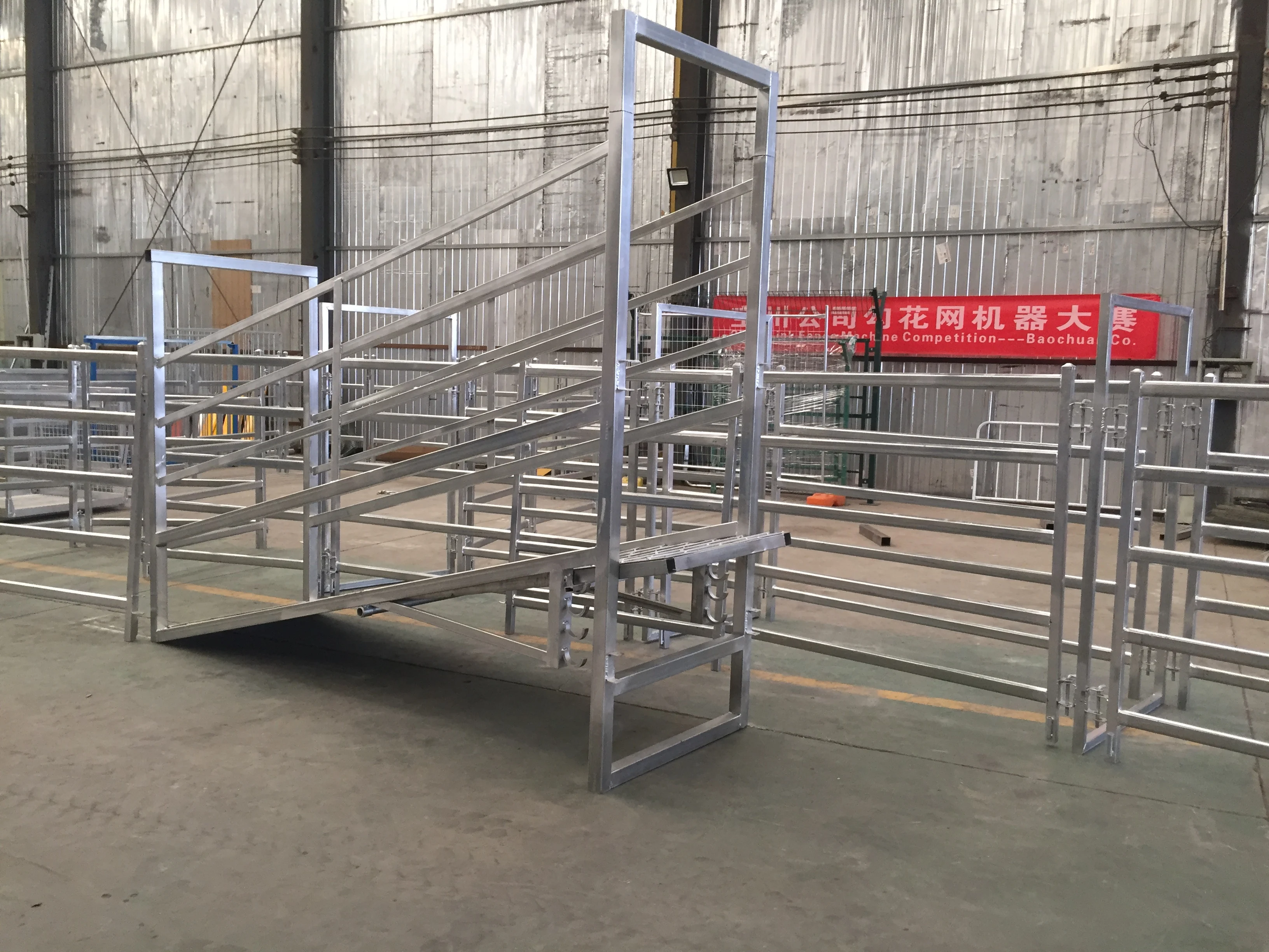 Cattle Rail Panel Bull Rail Panel Hot-dip galvanized steel Cattle fence farm fence domestic animals fence