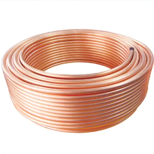 High purity copper  coil for air conditioning and refrigerator Copper pancake coils1/2-5/8 inch 15m