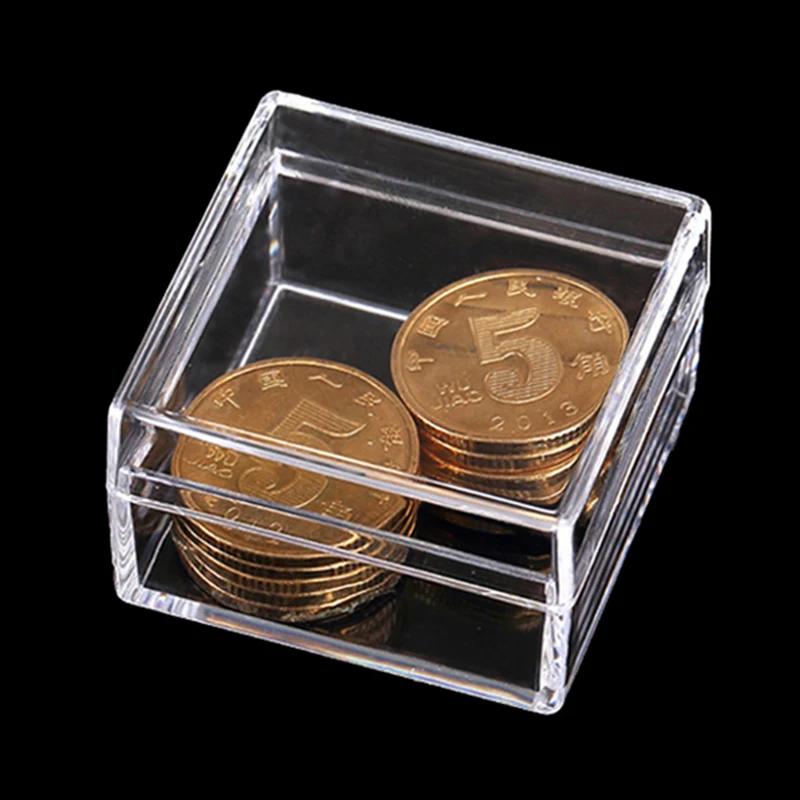 Wholesale Customized Good Quality Transparent Box Clear Small Plastic tiramisu Candy Dessert Boxes PS Mini Box Transparent