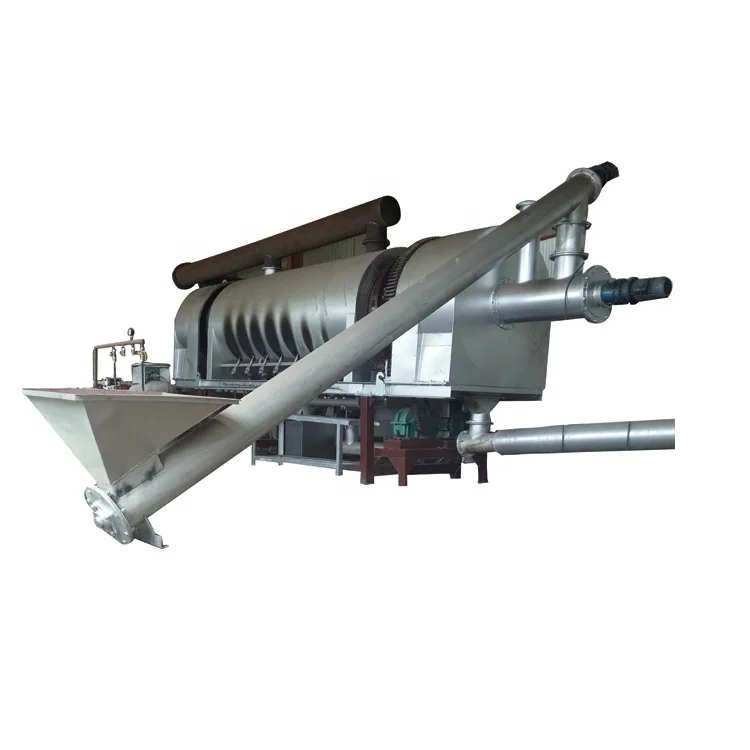 Good performance continuous biomass rice straw bbq sawdust wood charcoal briquette making machine plant price