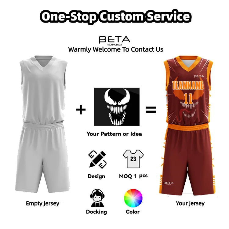 Custom Team Uniform Suit Basketball Shirts And Shorts Basketball Uniforms Sublimation Basketball Jersey for Men Women