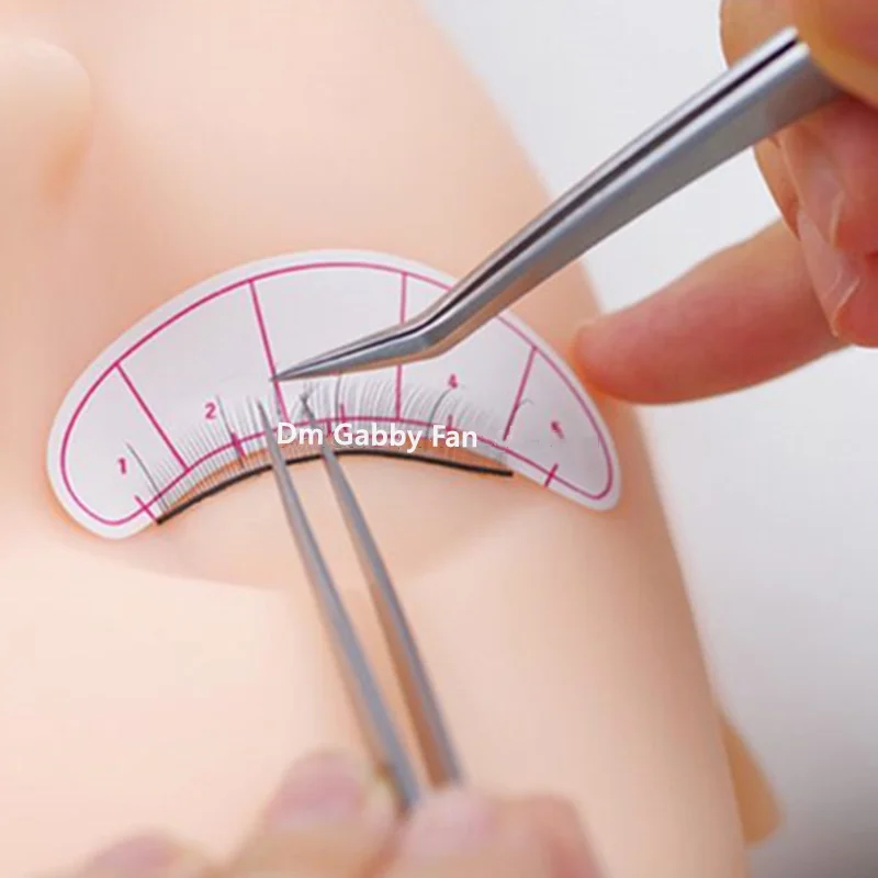 Training Flat Head Model Practice Mannequin Face Painting Cosmetology grafting lashes tools