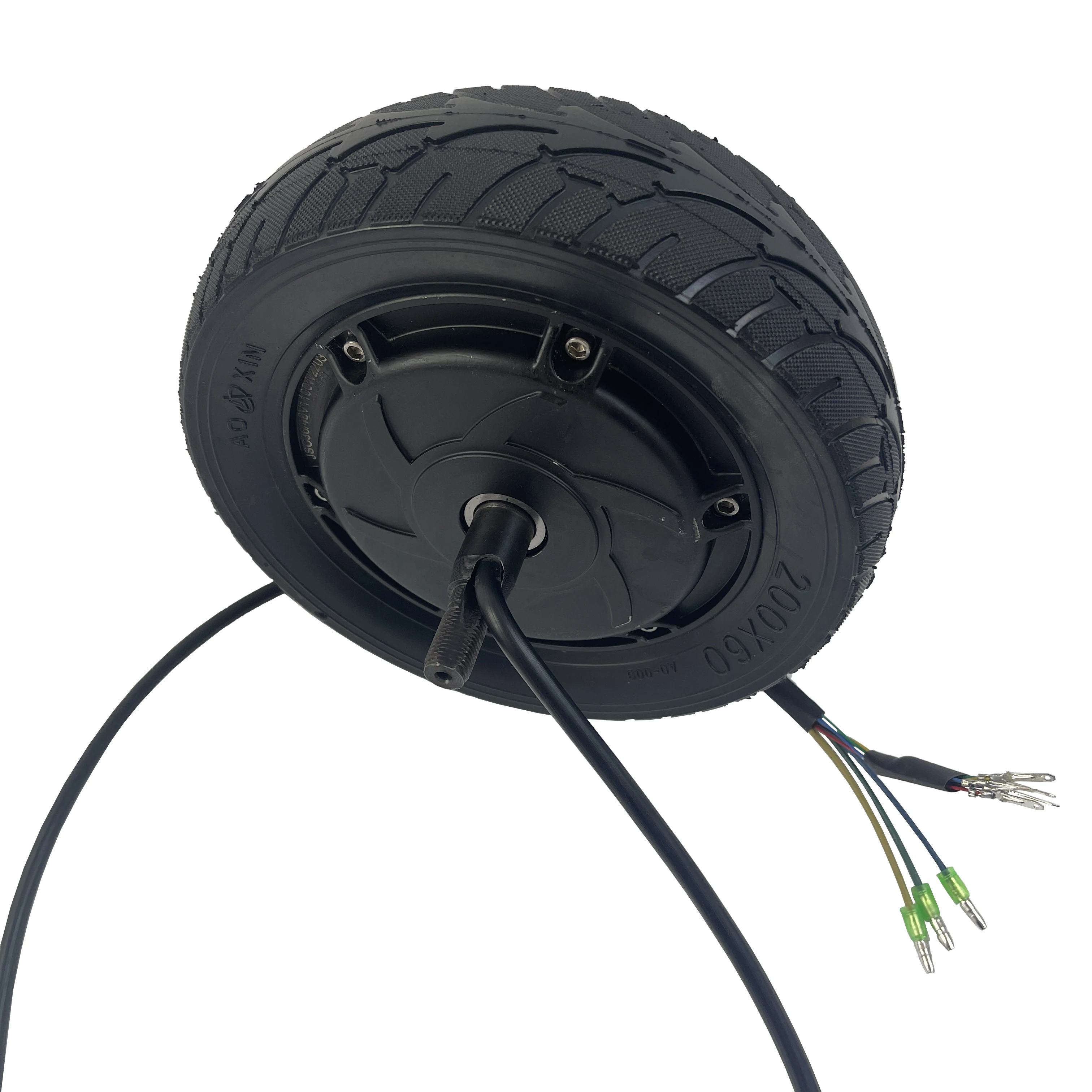 8 Inch Electric Bicycle Scooter Wheel Fat Tire 200*90 8'wheel Brushless Toothless Hub E Bike Front Wheel