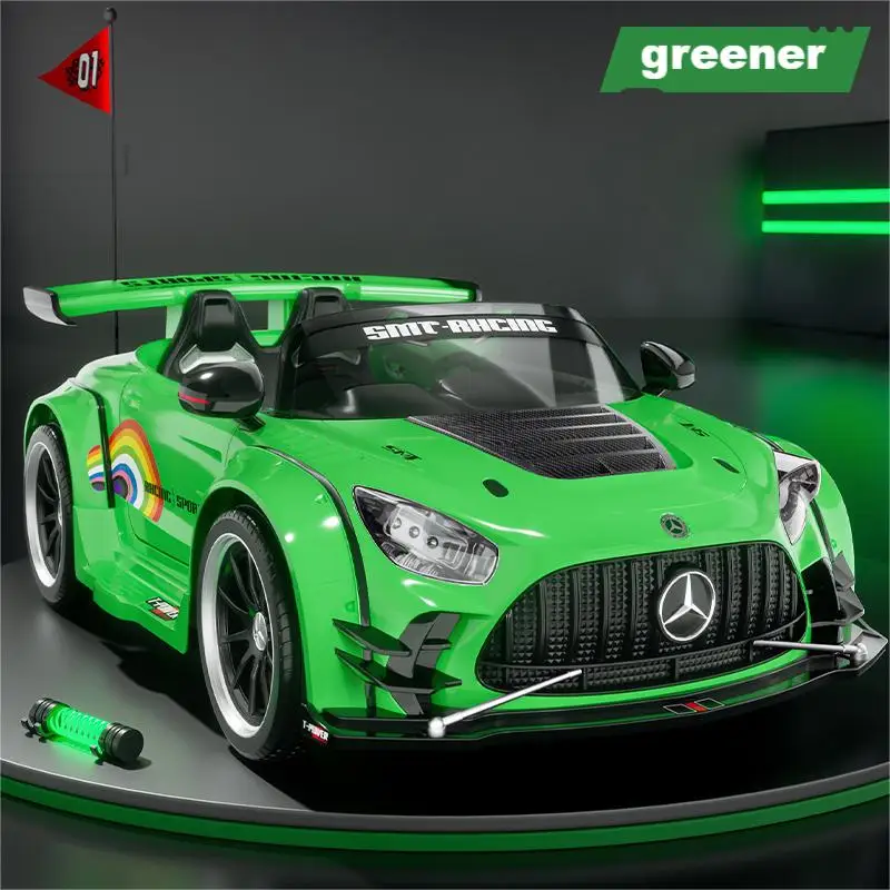Licensed Mercedes Benz AMG GT4 12v ride on car two seats electric kids car children toy car for wholesale