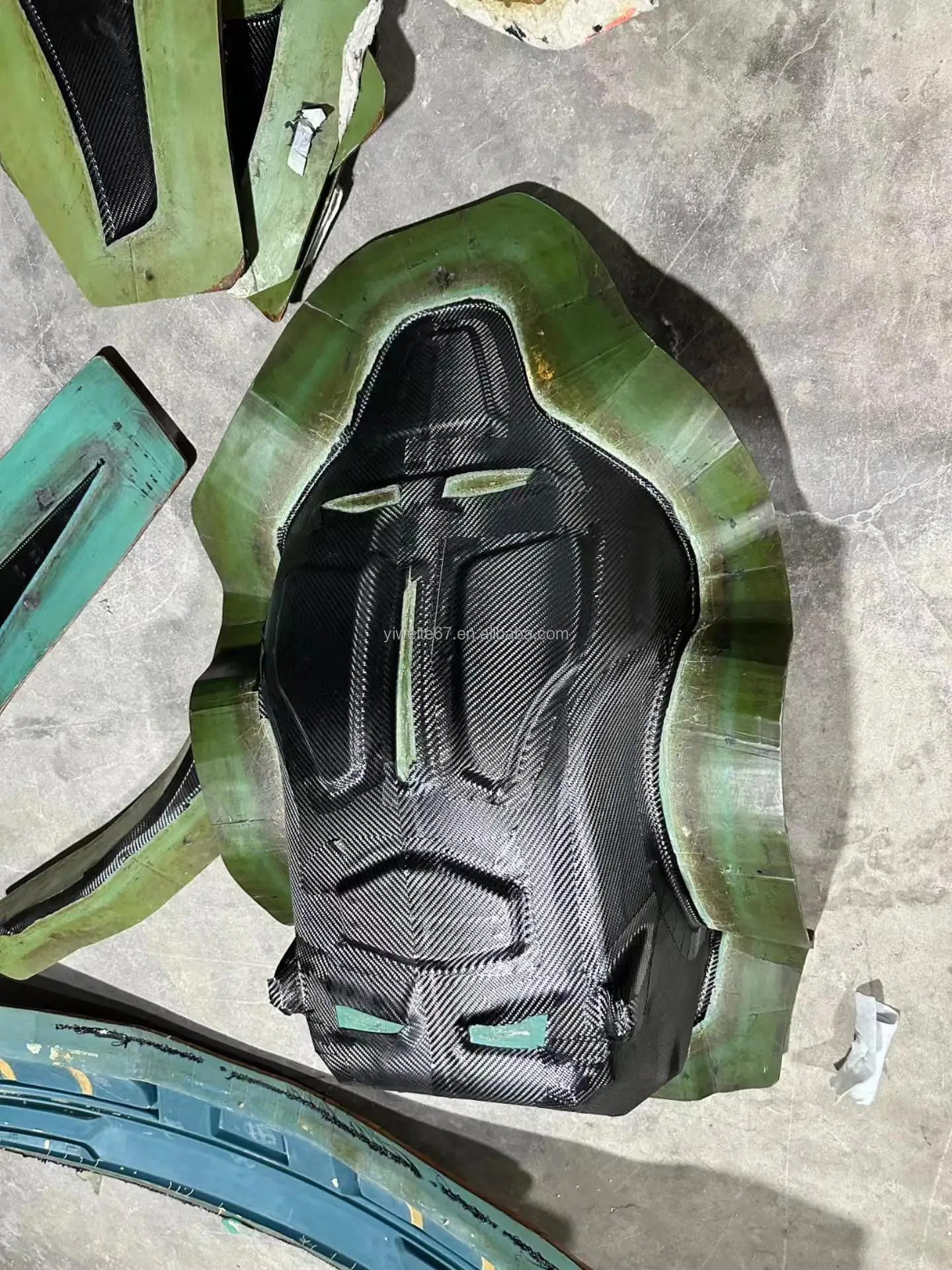 High Performance Carbon Fiber Prepreg Molding Carbon Fiber Racing Seat Carbon Fiber Car Parts OEM