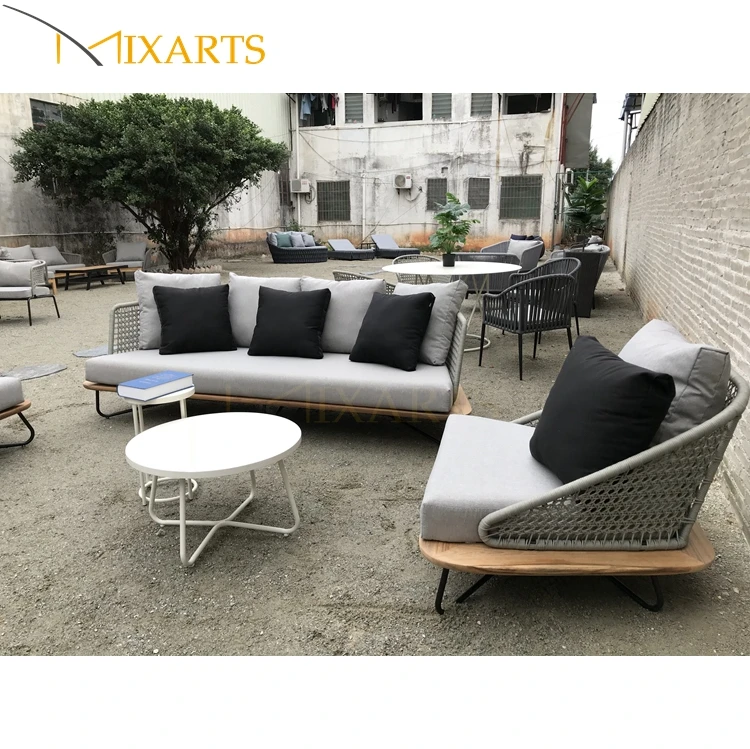 
Garden patio design sofa rope furniture outdoor 