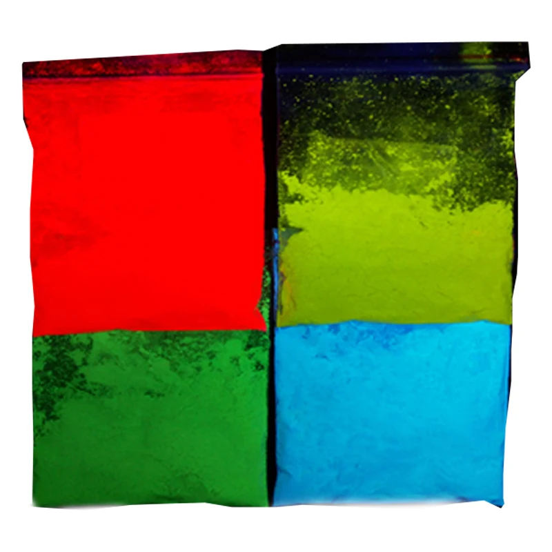 Glow Powder for Paints Glow in Dark Pigment for Inks Long Lasting Strontium Aluminate Waterproof
