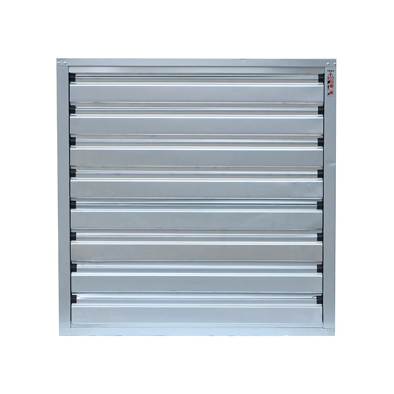 manufacturing industrial commercial exhaust fan ventilation with shutter for greenhouse fan