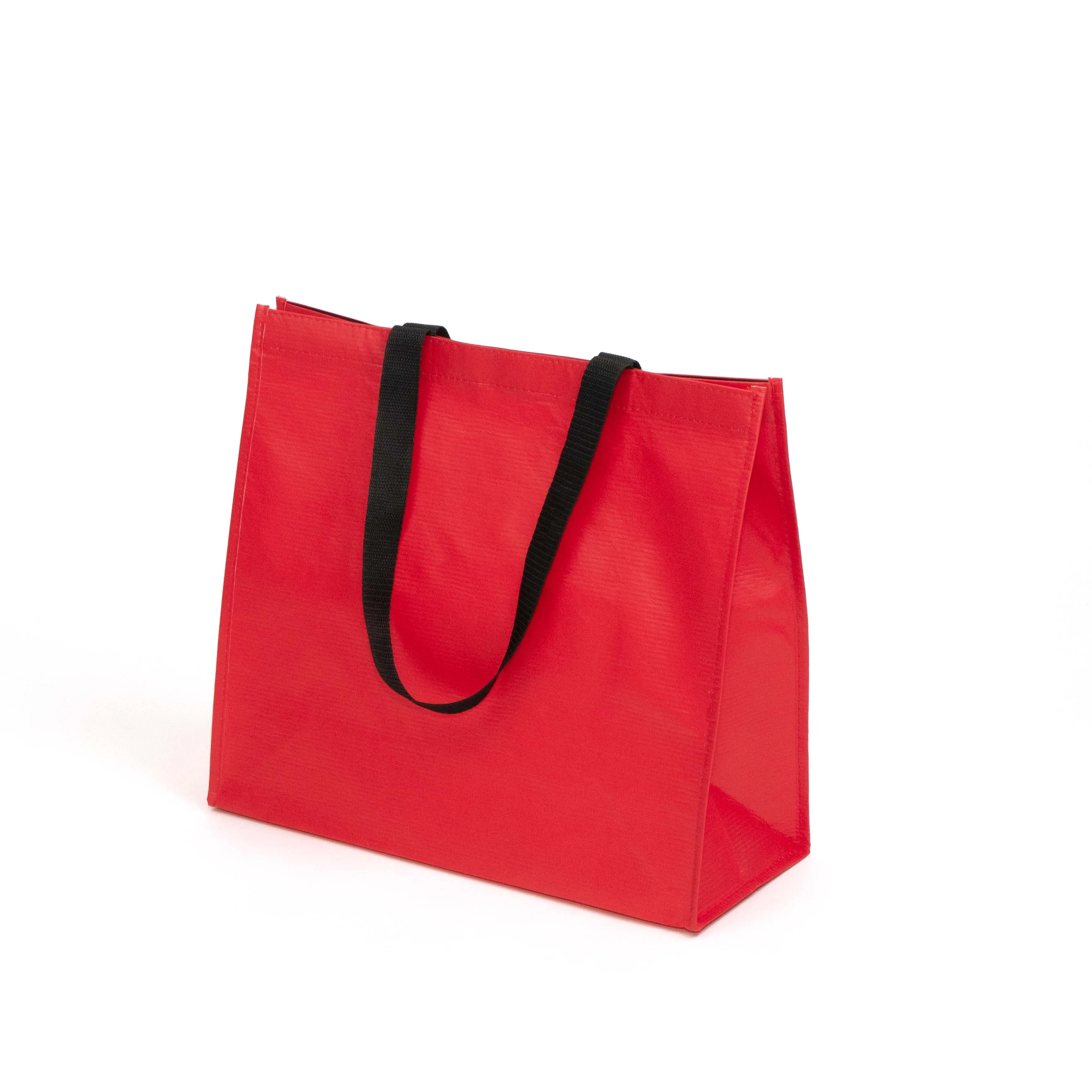 Free Stock Sample Eco Friendly Reusable RPET Stitch Bonded Fabric Bag Large Recycle Rpet Laminated Pp Non Woven Bag for Shopping