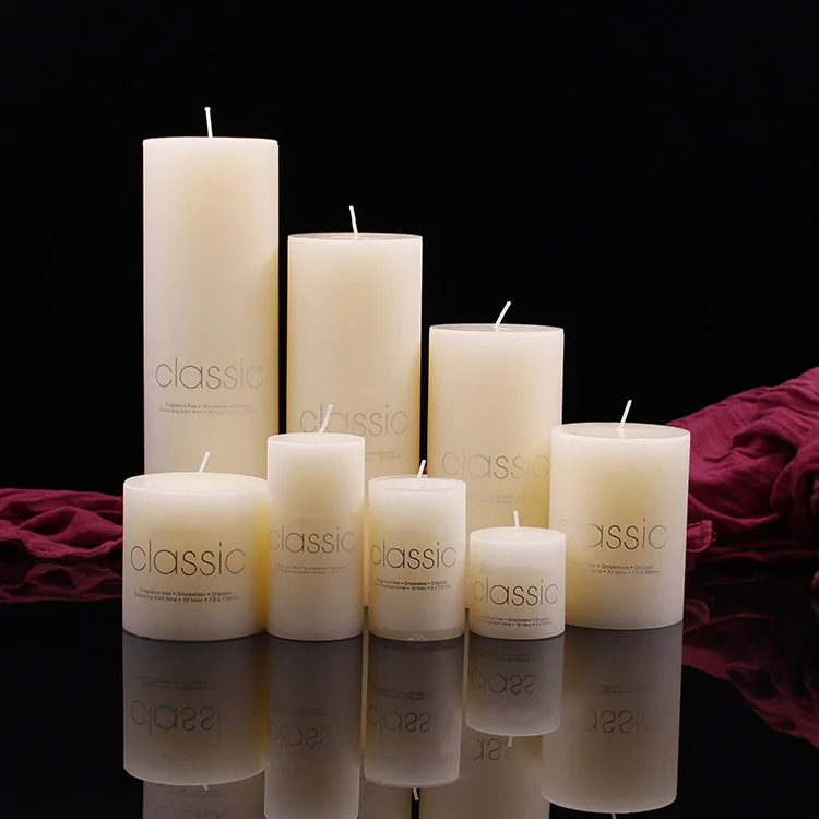 
Wholesale 2x2 inch Religious Activities Votive White Pillar Candles 