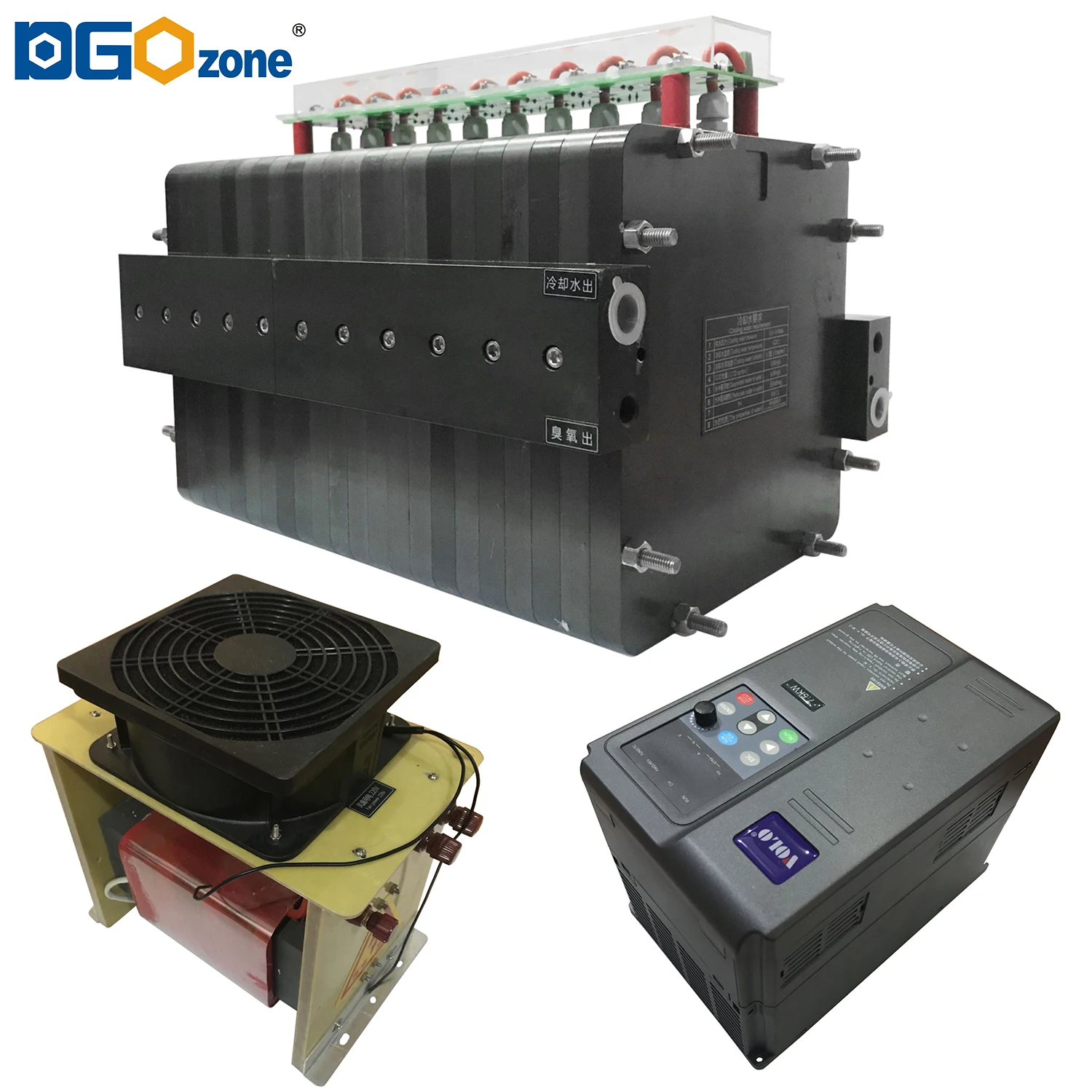 500g ozone generator system ceramic plate corona discharge module integrated ozone panel 500g/h