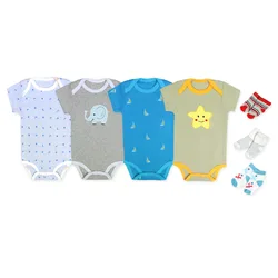 Crazy Sale Baby Clothes China Fashion Long Sleeve Baby Bodysuit 100% Organic Cotton Baby Bodysuit Set