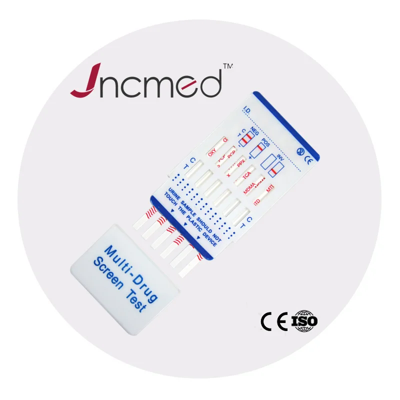 Медицинские тест-полоски для мочи 5 панельных медицинских препаратов многоэкранный тест