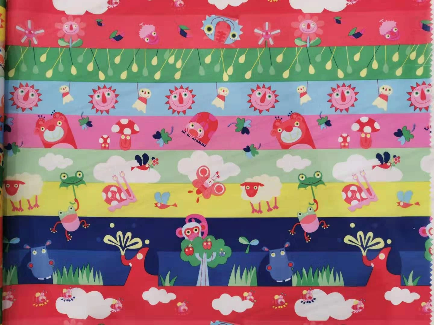 8KG Taffeta Print For Kids Down Jacket