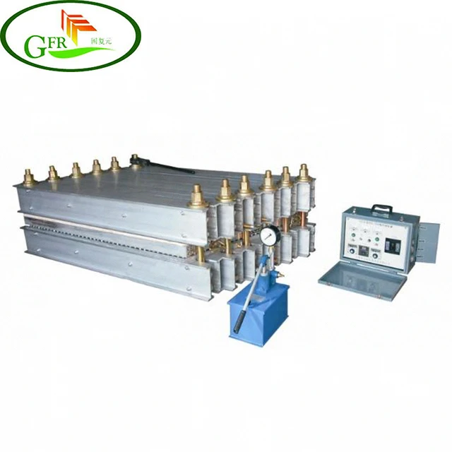 Conveyor belt splicing vulcanizing machine