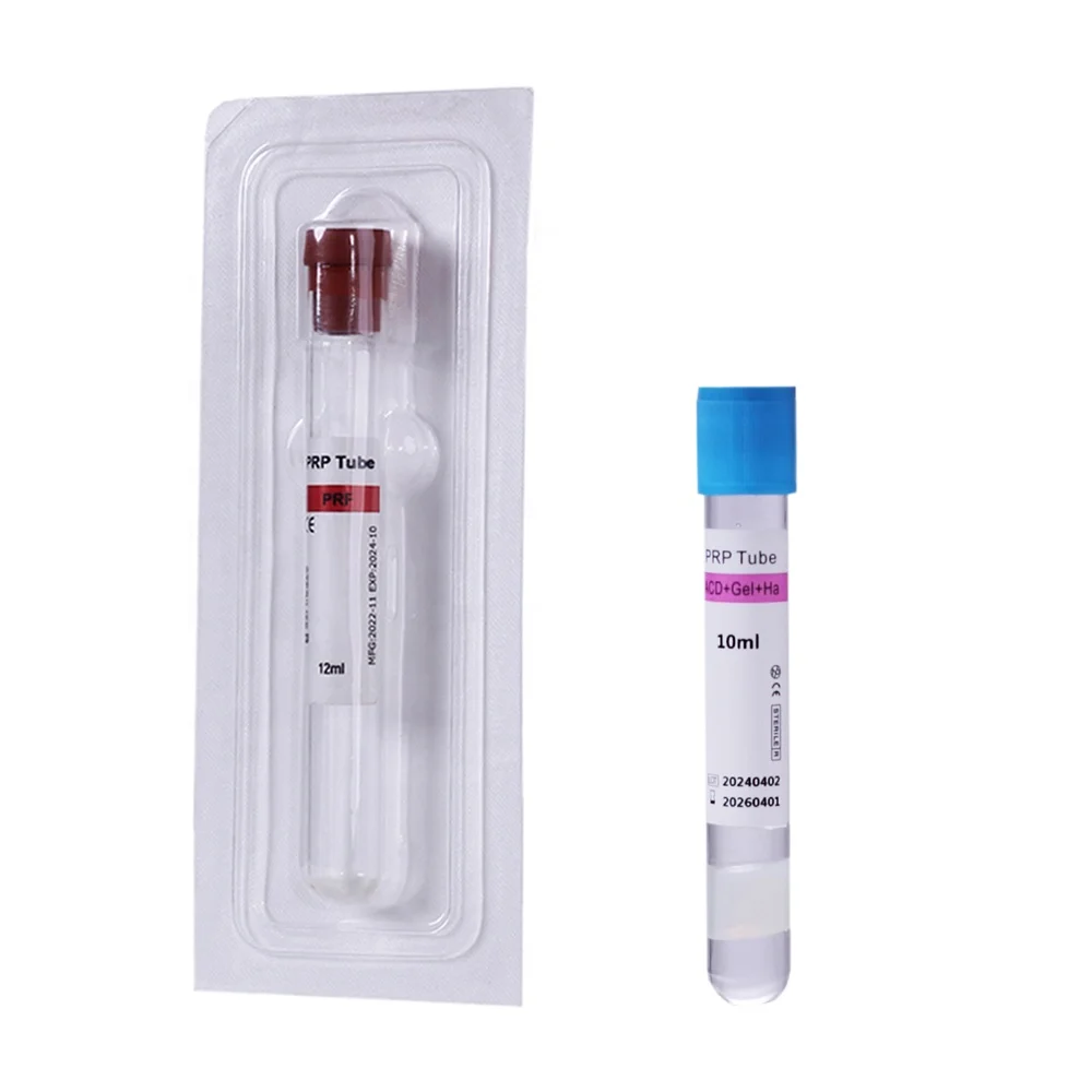 Beauty and skincare center use Vacuum Blood Collection Platelet Rich Plasma prp tube acd gel biotin prp kit prp hair