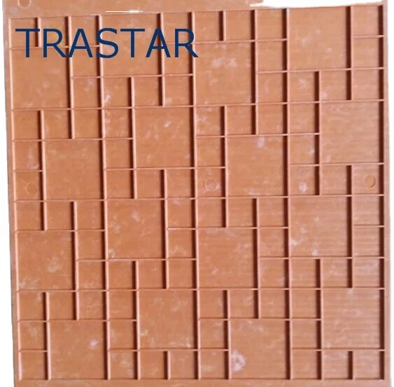 Swimming pool glass ceramic mosaic tile mouning mold and tray for easy decoration