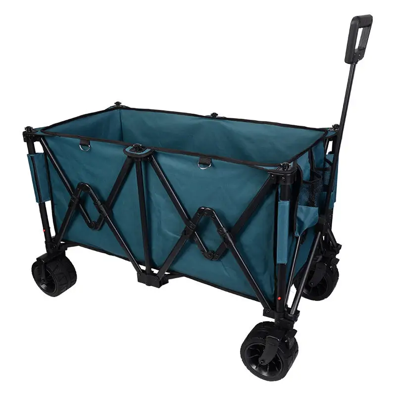 Индивидуальная цветная Гибкая колесная тележка для вагона складная пляжная хранения на открытом воздухе