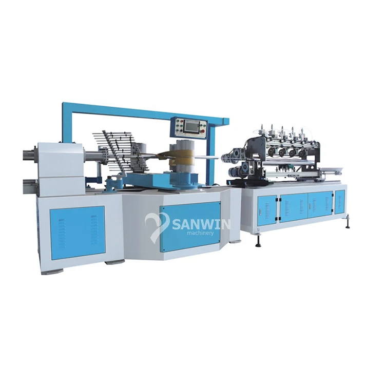 Automatic Spiral Paper Core Tube Winding Making Machine for Stretch Film Cores and Toilet Paper Core