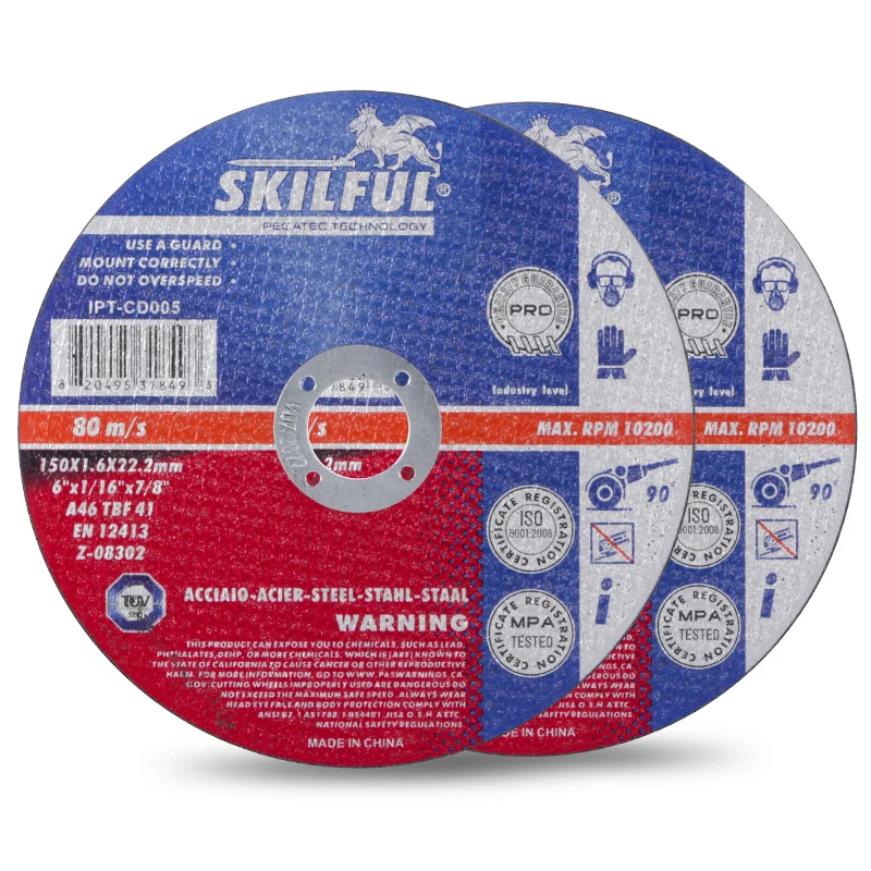 High Quality Wholesale Abrasive Tools For Skilful Series 150*1.6*22.2mm cutting Disc