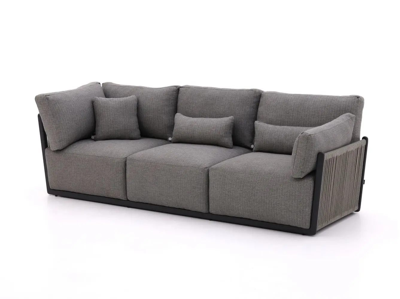 Modern Design L Shape Sectional Furniture Patio Couch Set Outdoor Lounge Sofa made in foshan