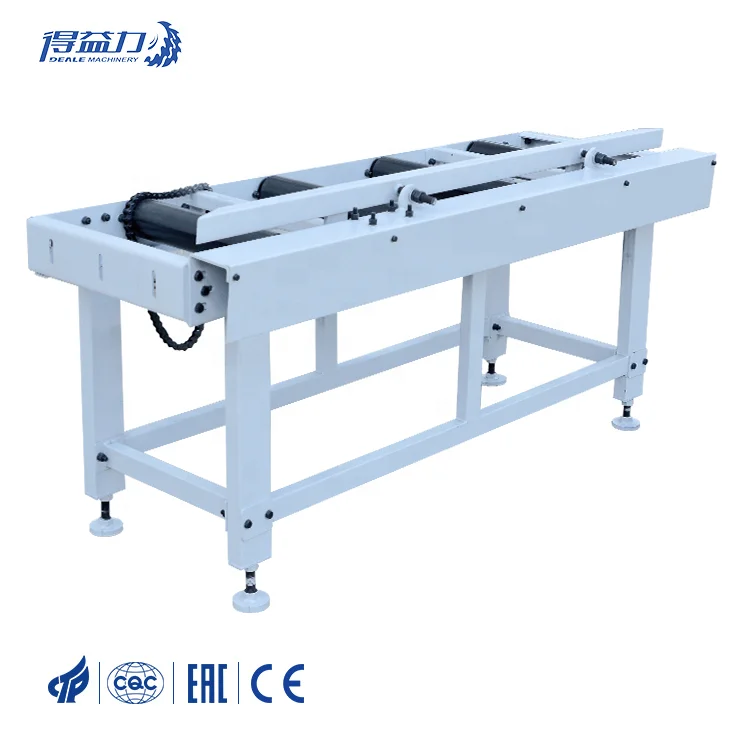 DEALE Woodworking Assembly line aserradero conveyor Sorting roller rack transport Wooden conveyor Transportation machinery