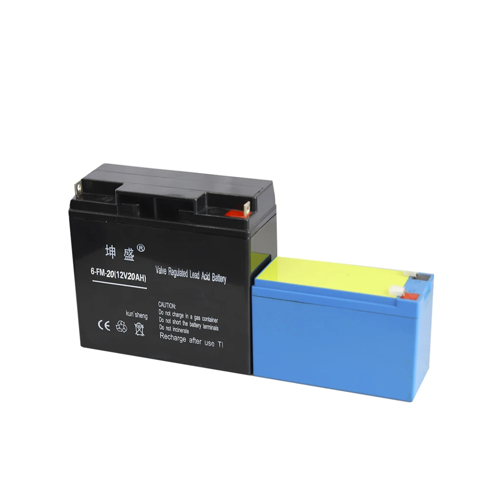 kunsheng Chinese best manufacturer 12v 20ah lead  acid rechargeable battery small sealed agm battery