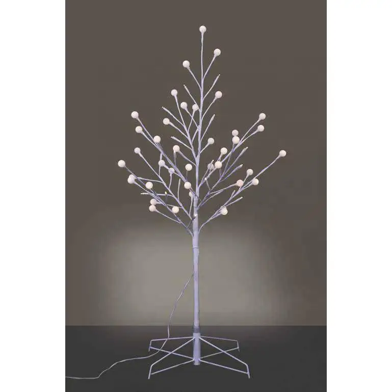 Factory Direct Waterproof Adaptor 36IN 64L LED Globe Birch Lighting Tree For Outdoor Decoration
