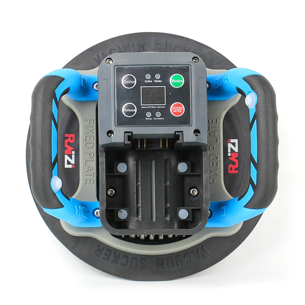 RAIZI FatBoy Handheld Automatic Tile Vibration Tool Machine with 270 mm Vibrating Suction Cup for Tiles