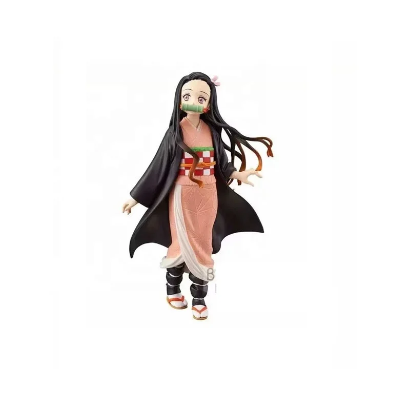 hot sale Demon Slayer Kamado Nezuko Hashibira Inosuke Anime Action Figures model toy 15-18CM