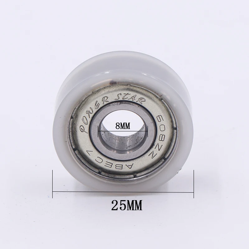  DY225 Custom OEM 608z/629zz/6000zz/6200zz/6201z нейлоновый ролик для раздвижной двери пластиковые ролики с
