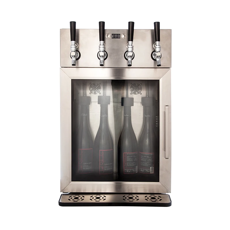 Stainless steel electric refrigerator wine cooler OEM bar usage wine fridge cellar