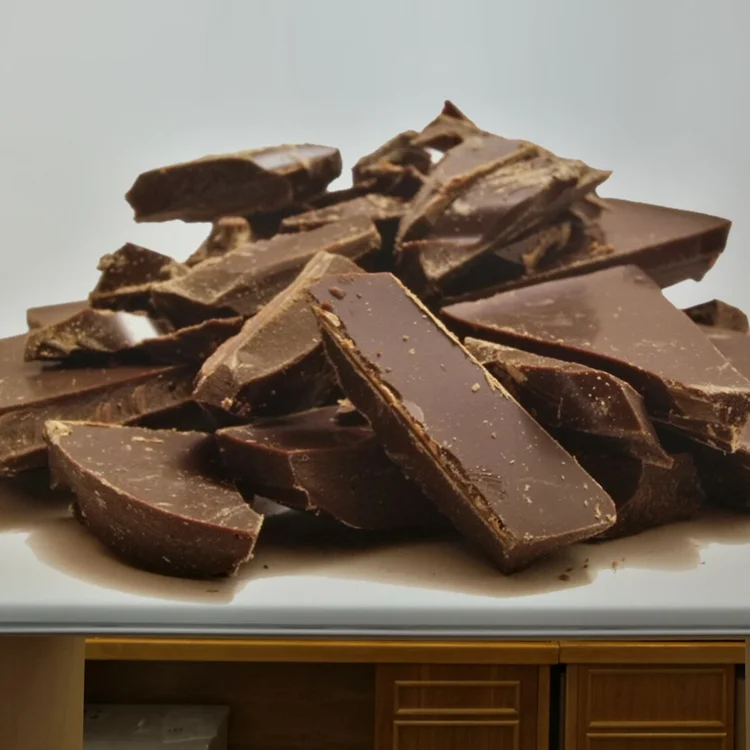 Food grade cocoa mass and cocoa butter