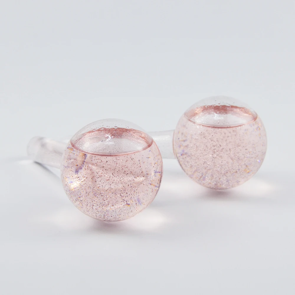 skin care cold therapy Facial massage roller customize private logo cooling ice globes for face