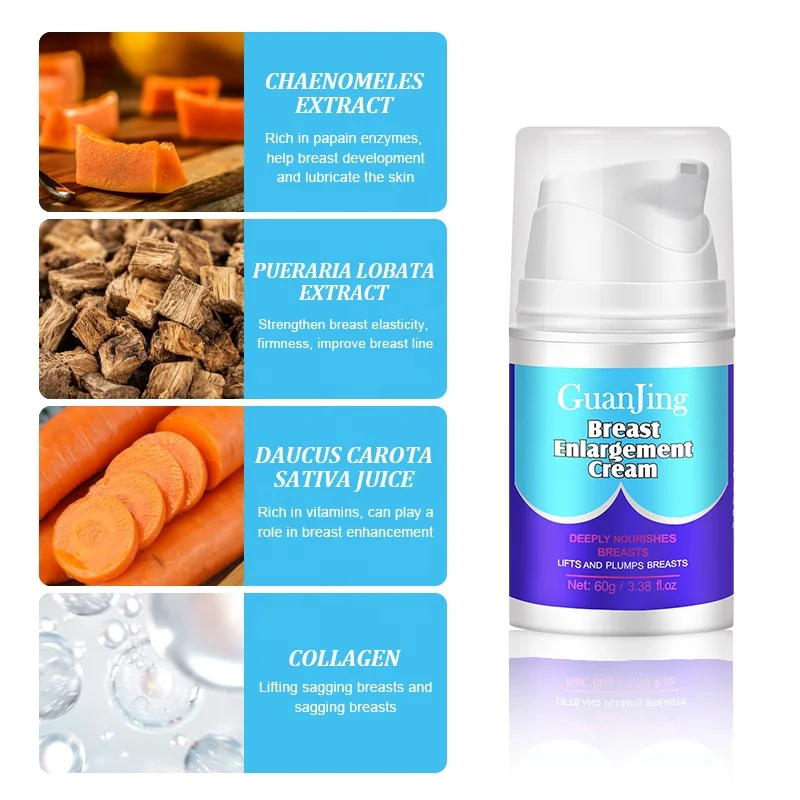 OEM Brand Natural Women  Breast Firming Tight massage cream Lift Up Big Breast Enlargement Massage Cream 60g