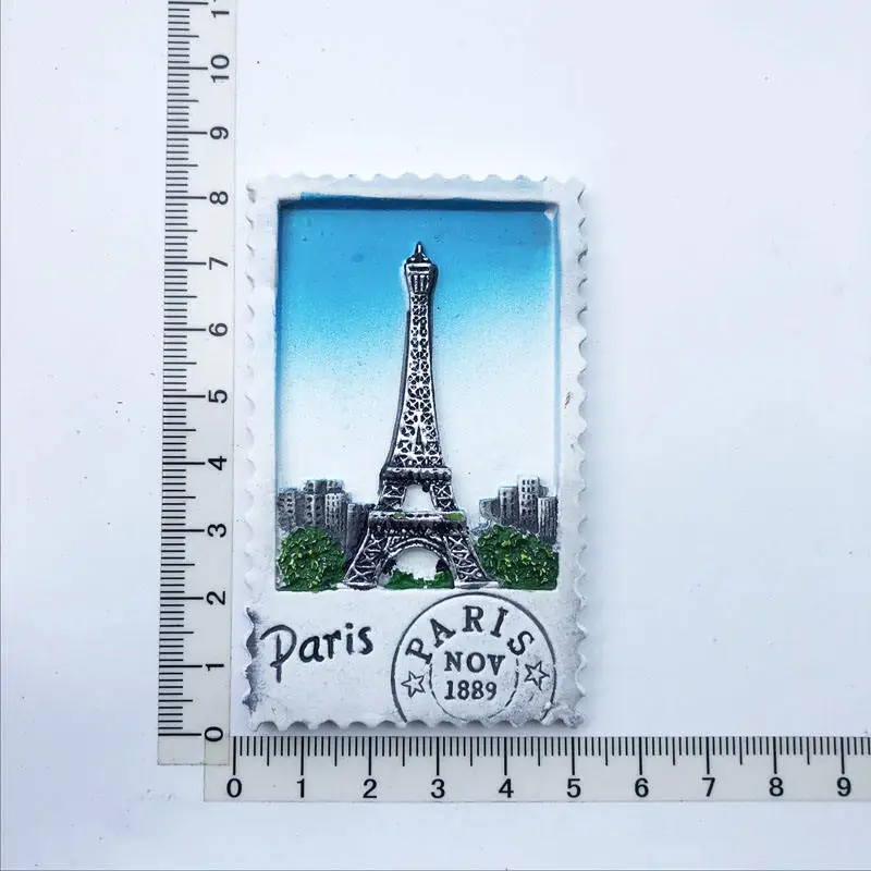 France new Paris tower Louvre refrigerator magnet stamp modeling new hot home decoration