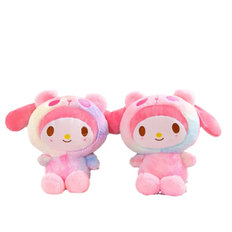 8 inch Wholesale Japan Anime Cute Melody Plush Toys Cat Stuffed Animal Dolls for Kids Birthday Gift Claw Machine Toys
