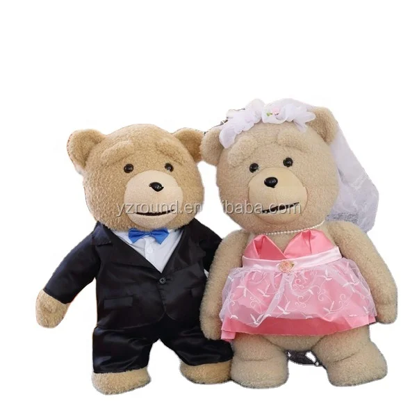 Ted I wanna marry you plush dressed cute kids lovely toy