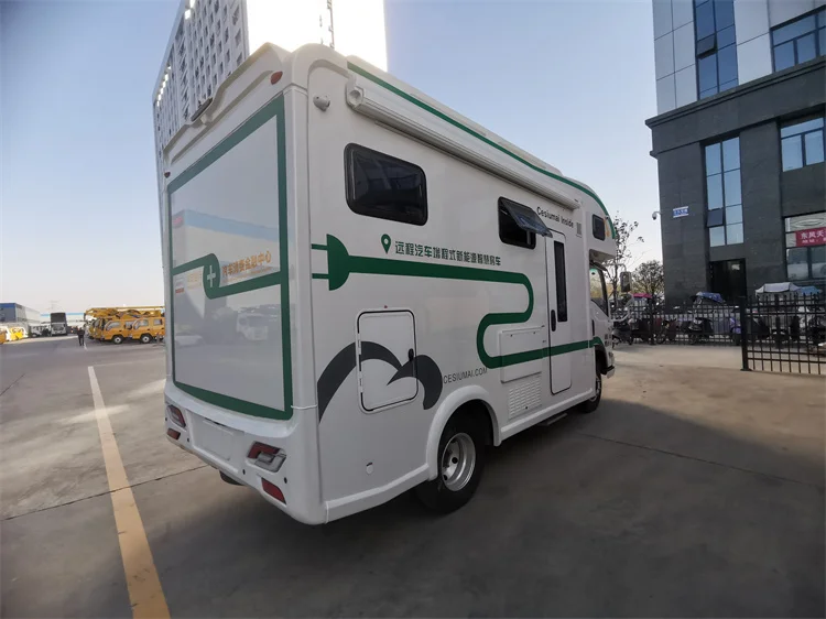 Hot Sell Container House Motorhome Recreational Truck Luxury Mobile Touring Car