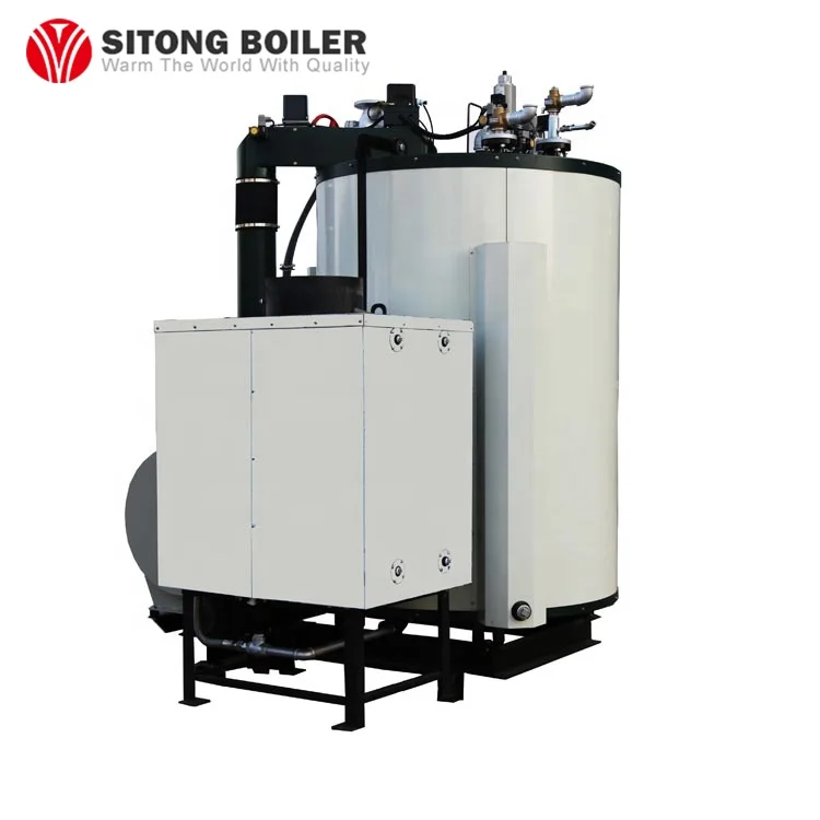 Oil Gas Diesel Steam Boilers 300 kg hour 500kg  For Vertical Type Water Tube for Factory