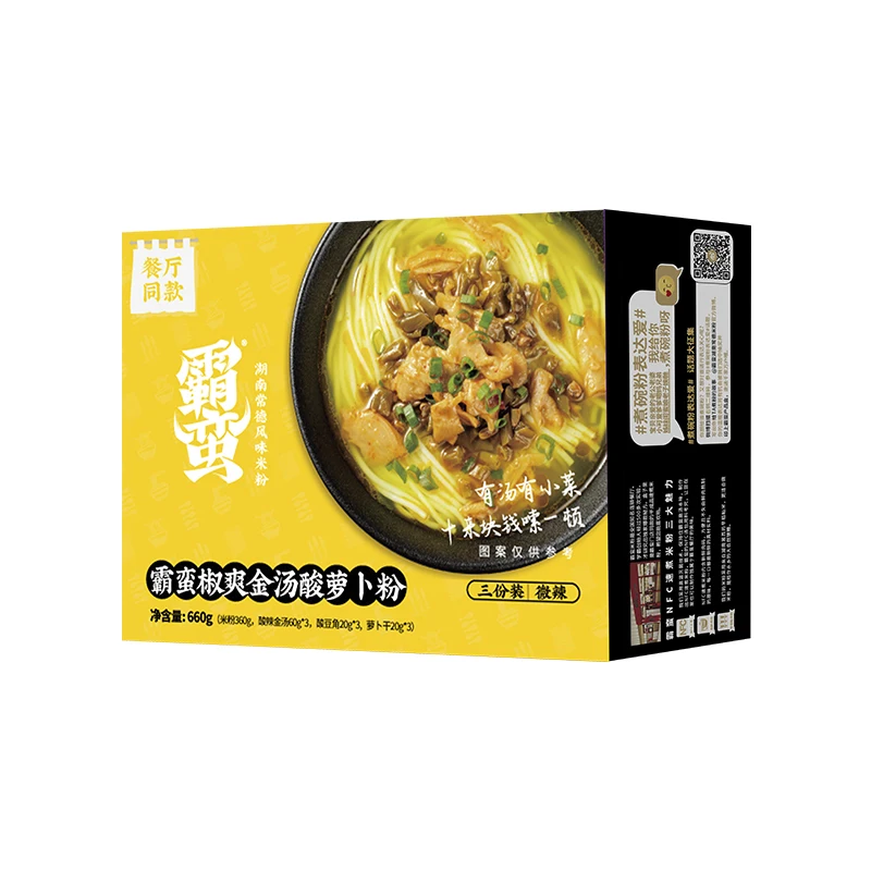 
Горячая продажа фаст-фуд ленивая еда маринованная редиска порошок рисовая мука лапша 