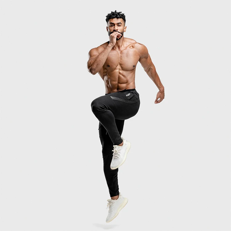 Newest Design Blank Casual Jogger Pants Unisex Cotton Gym Track Pants Mens
