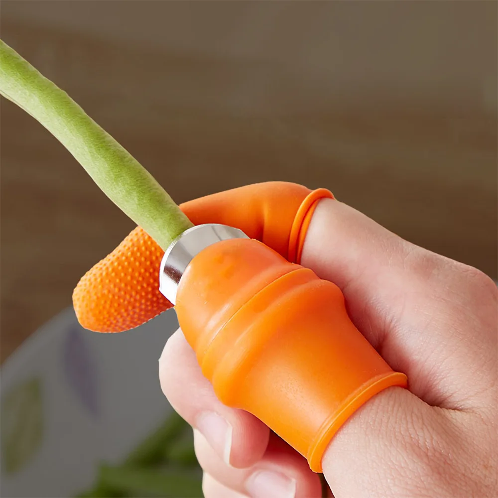 smart manual Finger thumb Knife fruit picking tool cutter knife kitchen tool gadgets fruit & vegetable tools cookie cutter