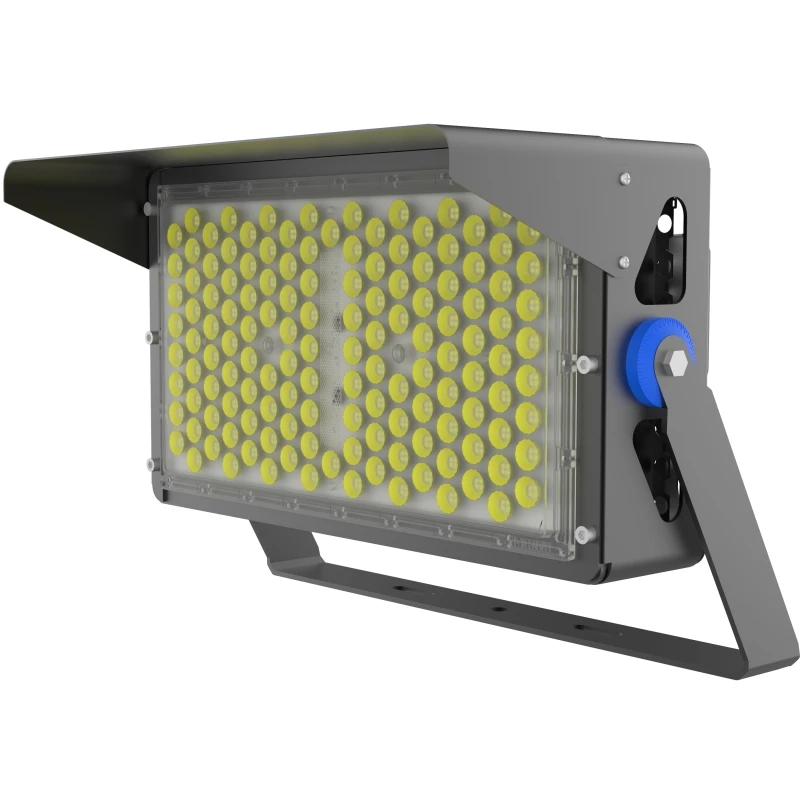 400 Вт IP65 Регулируемый поворотный Ангел DIMM dali dmx512 жена управление алюминиевым объективом IK10 спортивное освещение для стадиона