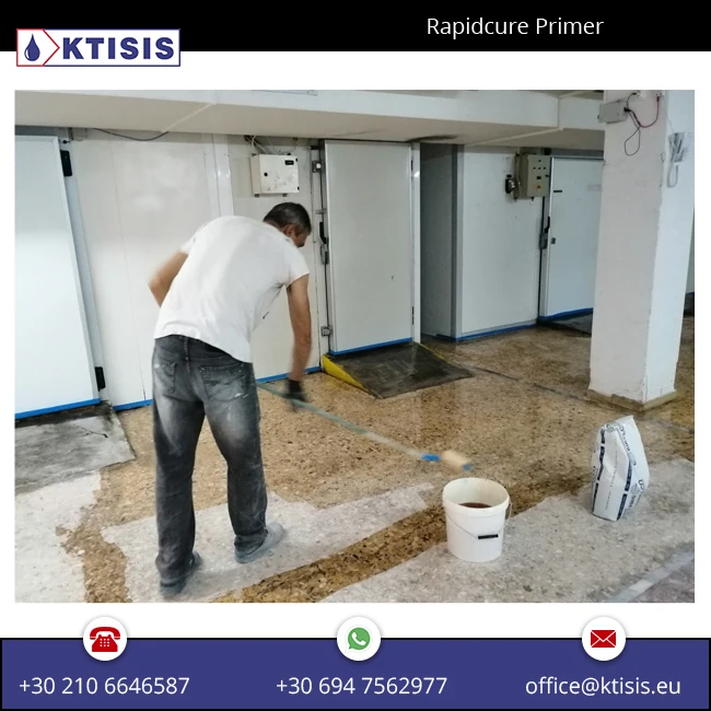 
Moisture Blocking Primer for Concrete Surface with rising dampness 